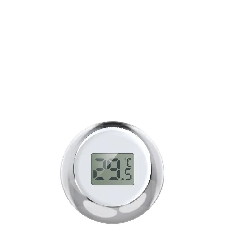 Термометр цифровой с ж/к дисплеем овальный (крепление присоской к стеклу) 